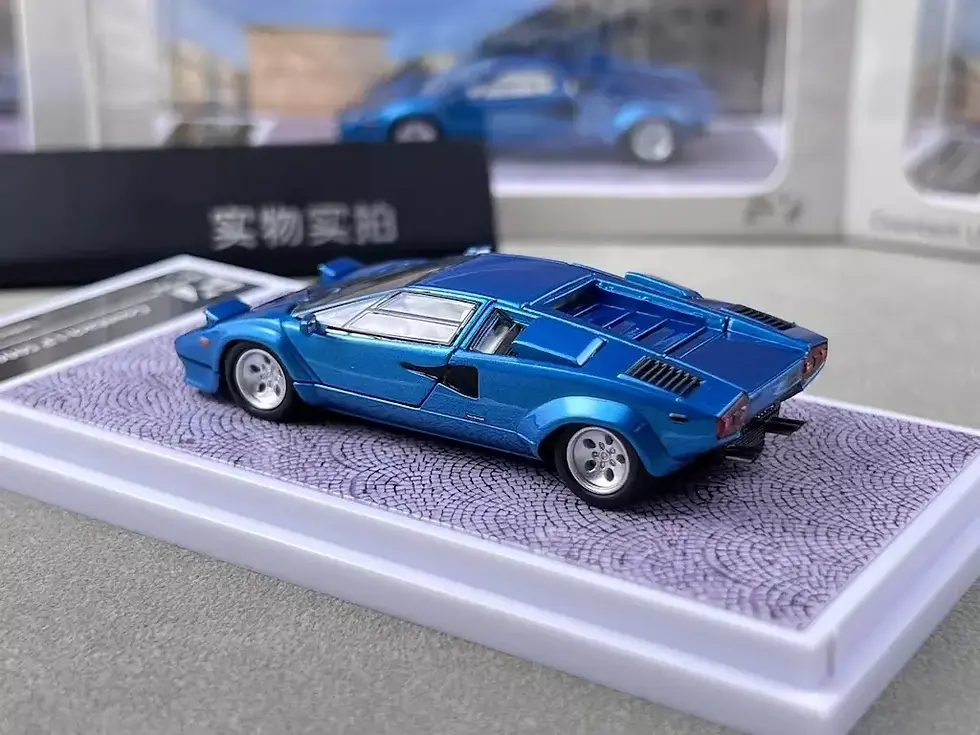 Thumbnail: LAMBORGHINI COUNTACH LP5000 S WORKING POP UP LIGHT 1/64 BY FINDCLASSICALLY FY