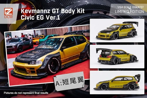 KEVMANNZ 1996 シビックEG6 ミニカー 1:64 KEVMANNZ 1996 シビックEG6 ミニカー 1:64 - メルカリ