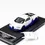 Thumbnail: BUGATTI VEYRON WHITE PEARL BLUE 1/64 DIECAST CAR MODEL BY MORTAL MODELS 599 MADE