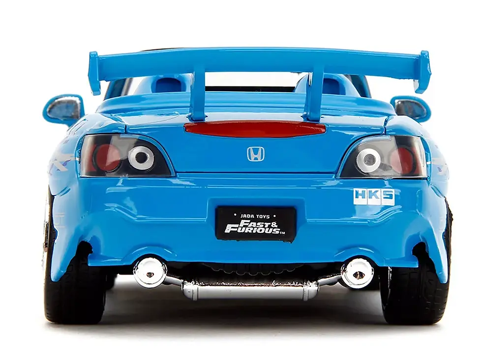 Thumbnail: 2001 HONDA S2000 BLUE FAST & FURIOUS 1/24 DIECAST CAR MODEL BY JADA TOYS 35875