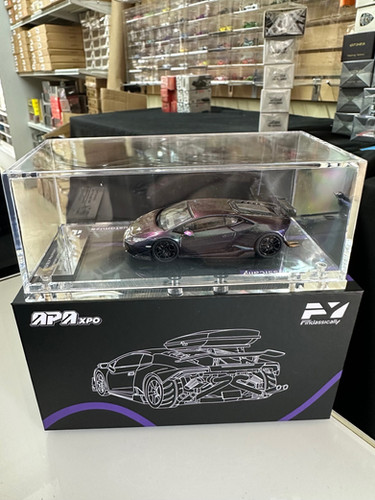 LAMBORGHINI HURACAN LP610-4 ROOF BOX CHAMELEON 1/64 CAR BY