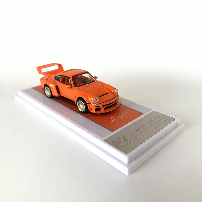 Thumbnail: PORSCHE 911 DLS SINGER TURBO ORANGE 1/64 DIECAST CAR MODEL BY FINDCLASSICALLY
