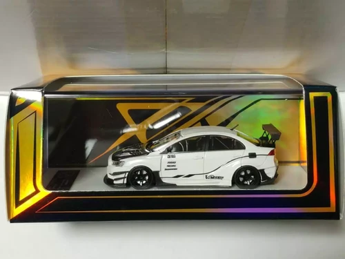 404Error 1:64 White Lancer EVO X Varis Sports Model Diecast
