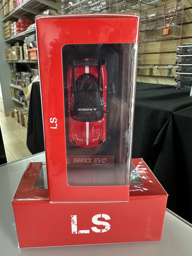 FERRARI 599XX EVO RED #11 1/64 DIECAST CAR MODEL BY LS MODELS