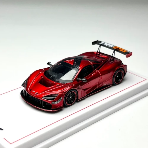 MCLAREN 720S GT3X RED 1/64 SCALE DIECAST CAR MODEL BY CM MODELS