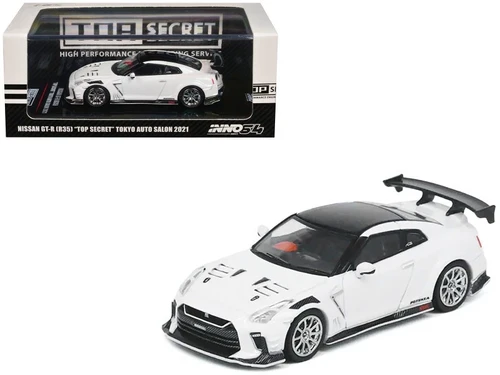 NISSAN SKYLINE GT-R R35 TOP SECRET TOKYO AUTO SALON 1/64 DIECAST
