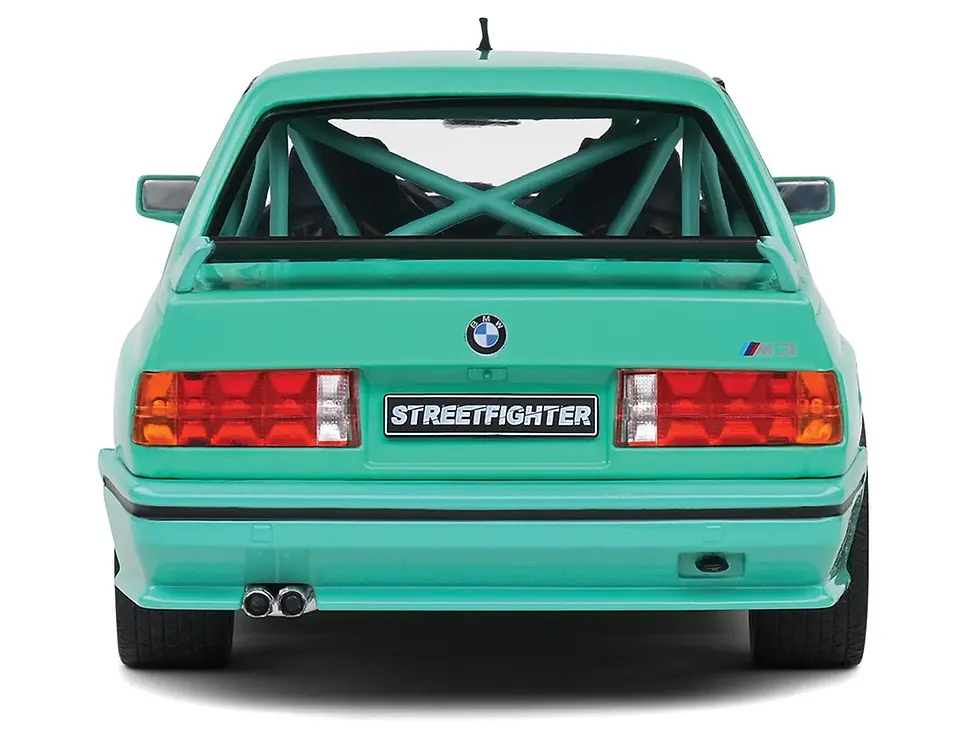 Thumbnail: 1990 BMW E30 M3 CUSTOM DRIFT MISSILE BLUE 1/18 CAR BY SOLIDO S1801527