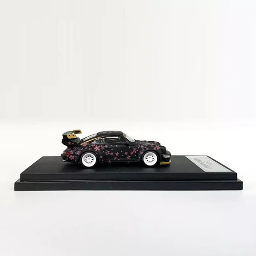 PORSCHE RWB 964 SAKURA 1/64 SCALE DIECAST CAR MODEL BY BSC