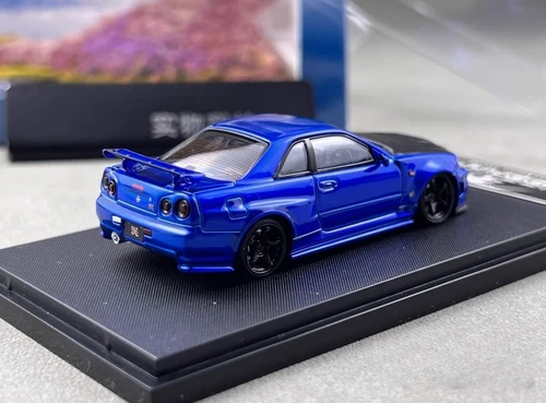NISSAN SKYLINE GT-R R34 NISMO Z-TUNE HI END BAYSIDE BLUE CARBON
