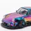 Thumbnail: PORSCHE RWB 964 CHROME CHAMELEON 1/64 SCALE DIECAST CAR MODEL BY D.BO DCM MODELS