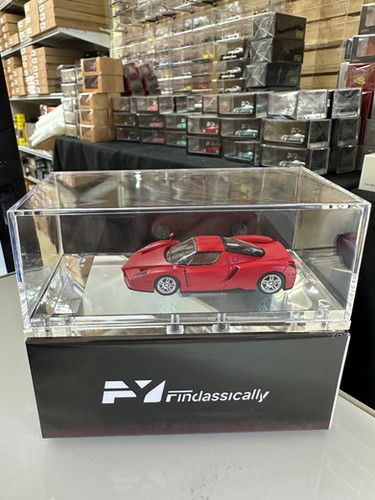 FERRARI ENZO MATTE RED 1/64 DIECAST CAR BY FINDCLASSICALLY FY 300