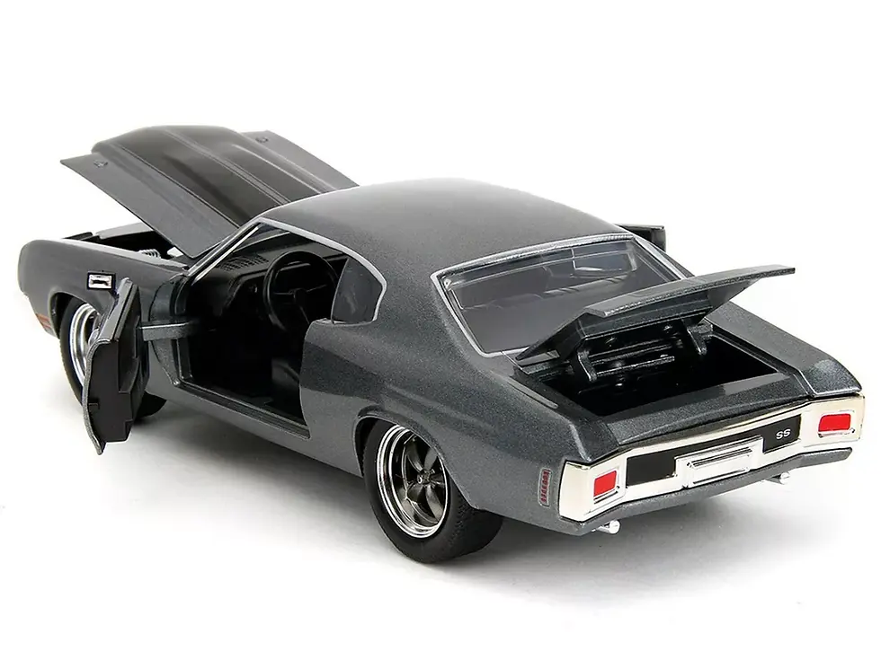 Thumbnail: 1970 CHEVROLET CHEVELLE SS FAST & FURIOUS 1/24 DIECAST CAR BY JADA TOYS 34923
