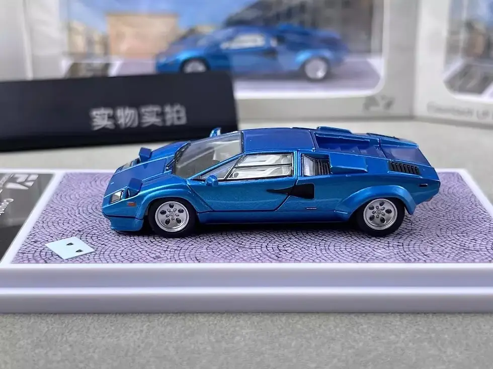 Thumbnail: LAMBORGHINI COUNTACH LP5000 S WORKING POP UP LIGHT 1/64 BY FINDCLASSICALLY FY