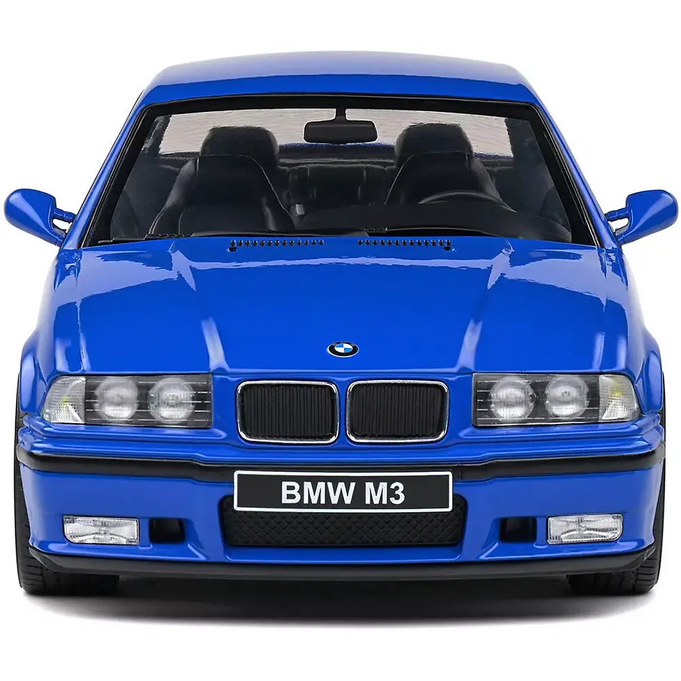 Thumbnail: 1996 BMW E36 M3 COUPE SANTORIN BLUE 1/18 DIECAST CAR MODEL BY SOLIDO 1803912