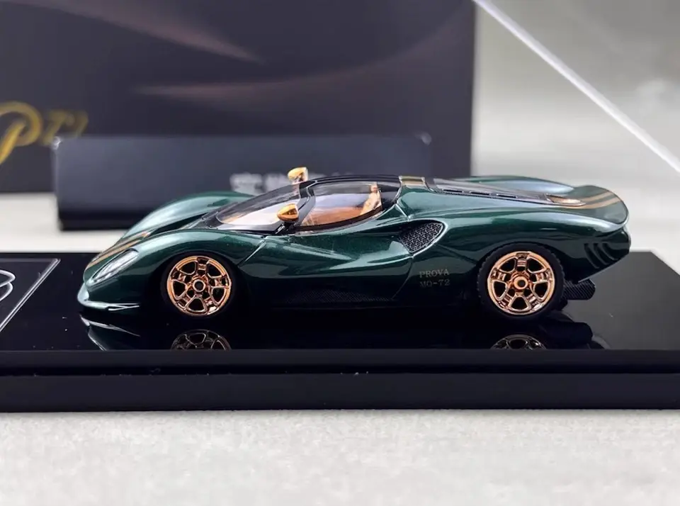 Thumbnail: P72 DE TOMASO GREEN 1/64 SCALE DIECAST CAR MODEL BY MIRAGE