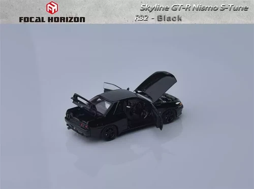 ミニカー Focal Horizon FH 1/64 Skyline GT-R R32 Focal Horizon FH 1:64 Skyline GT-R R32 S-Tune Grey Diecast