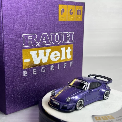 PORSCHE RWB 930 VIOLET PURPLE LUXURY EDITION 1/64 SCALE DIECAST