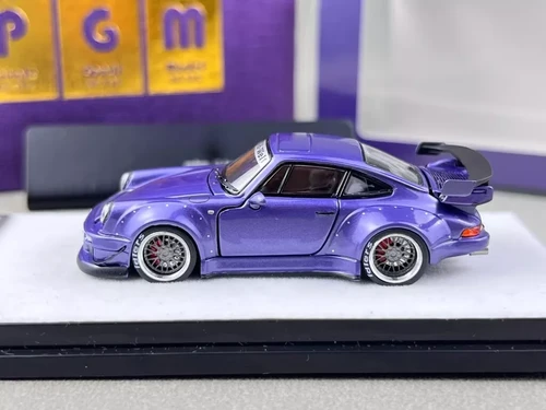 PORSCHE RWB 930 VIOLET PURPLE ORDINARY EDITION 1/64 SCALE DIECAST