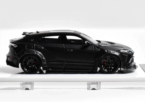 LAMBORGHINI URUS LBWK SUV MATTE BLACK 1/64 RESIN CAR MODEL BY