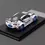 Thumbnail: NISSAN SKYLINE 35GT-RR LBWK WHITE & BLUE 1/64 DIECAST CAR BY MY MODEL COLLECT