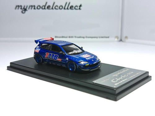 MC 1/64 ホンダ シビック EG6 1116Auto Garage 限定 HONDA CIVIC EG6 1116 AUTO GARAGE WHEEL 1/64 DIECAST CAR BY MY