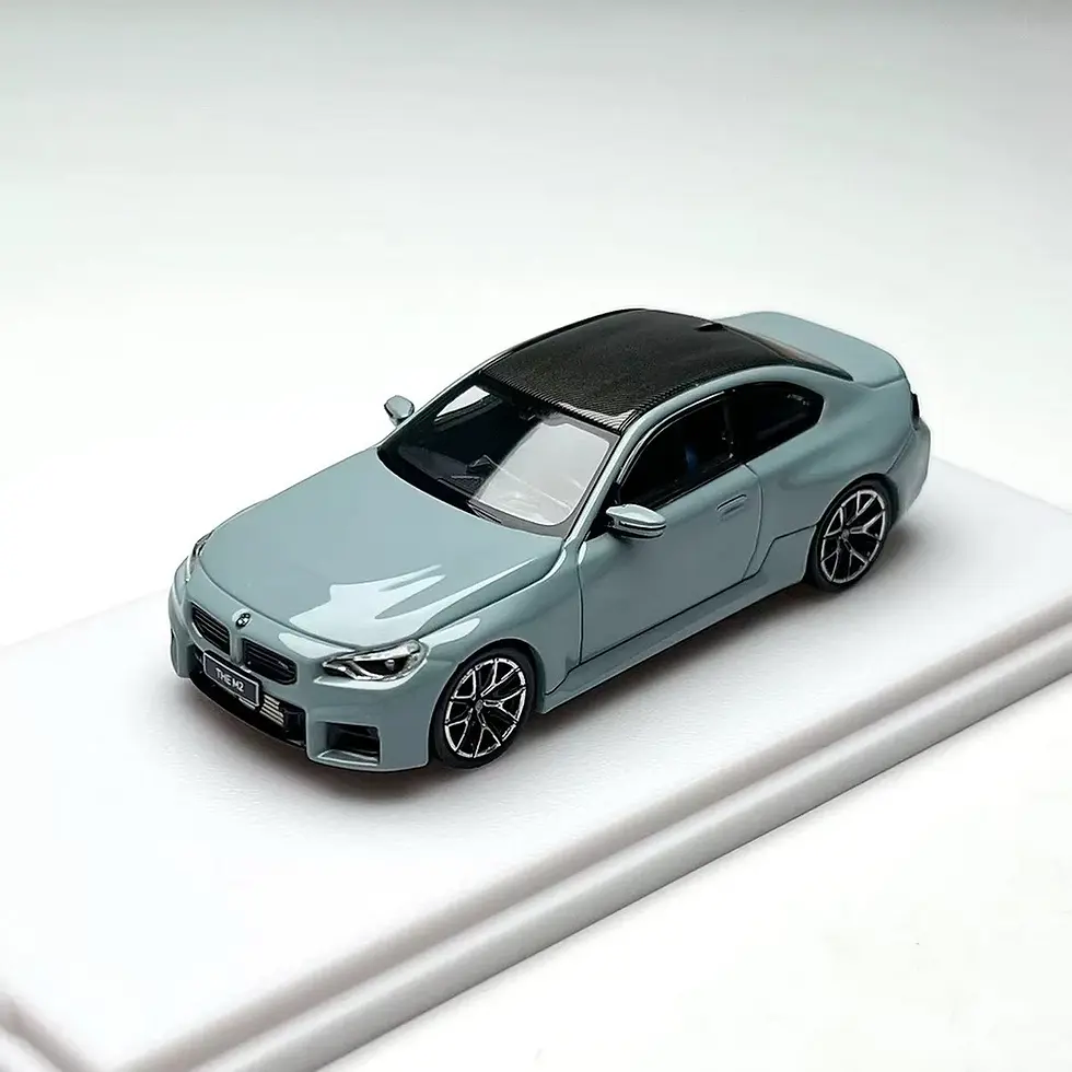Thumbnail: BMW M2 G87 BROOKLYN GREY 1/64 DIECAST CAR MODEL BY HOWIE MODELS