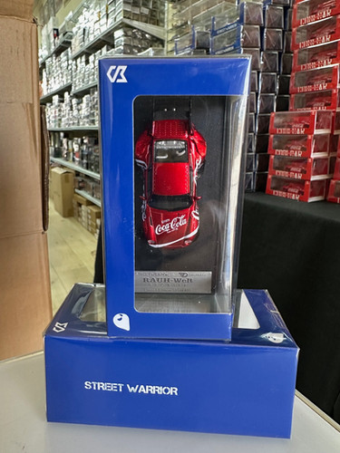 PORSCHE RWB 993 HIGH TAIL COKE COCA COLA 1/64 DIECAST CAR BY SW