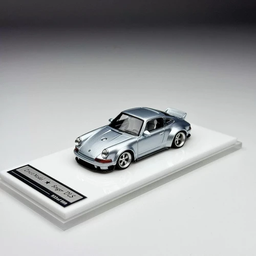 PORSCHE 911 SINGER DLS ICE BLUE 1/64 DIECAST CAR BY ZINCIT MODELS
