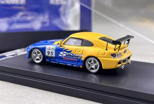 HONDA S2000 SPOON LIVERY 1/64 DIECAST CAR MODEL BY STREET WARRIOR