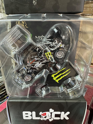 HONDA N600 PICKUP TRUCK & TRAILER MONSTER LIVERY 1/64 DIECAST BY