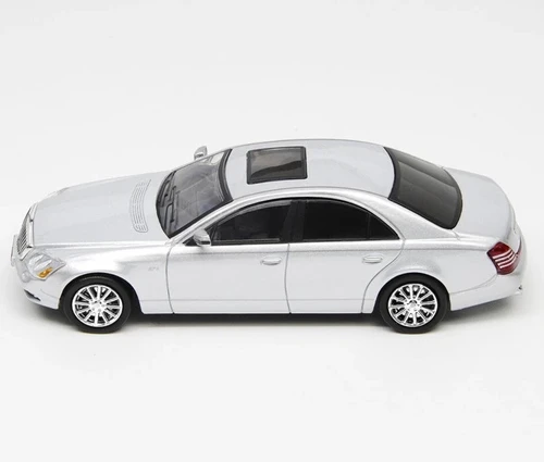 MERCEDES BENZ MAYBACH 57S WHITE 1/64 DIECAST CAR BY SHADOW PRO