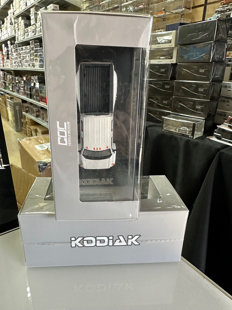 Thumbnail: GMC KODIAK PICKUP TRUCK WHITE 1/64 SCALE DIECAST CAR MODEL BY GOC
