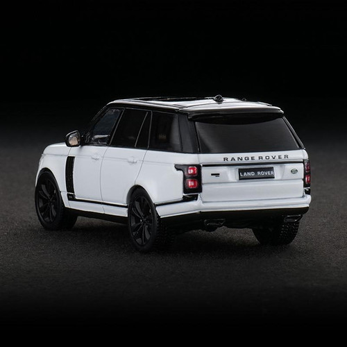 2021 LAND ROVER RANGE ROVER SUV WHITE 1/64 DIECAST CAR BY ENCHERY