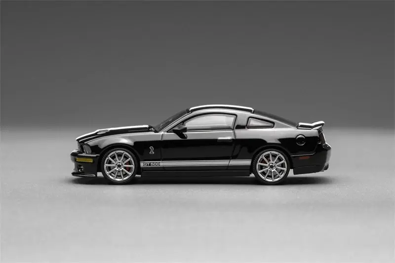 Thumbnail: 2007 FORD MUSTANG SHELBY GT500 BLACK 1/64 DIECAST CAR BY GREENLIGHT MOTOR HELIX