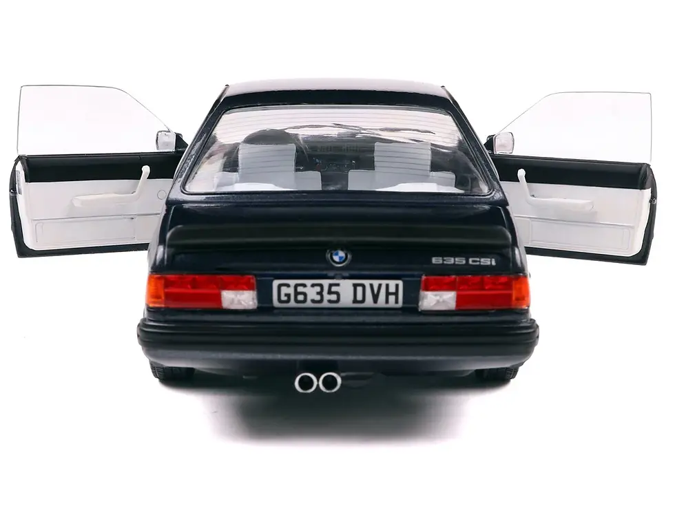 Thumbnail: 1984 BMW 635 CSI E24 MACAU BLUE 1/18 DIECAST CAR MODEL BY SOLIDO S1810306