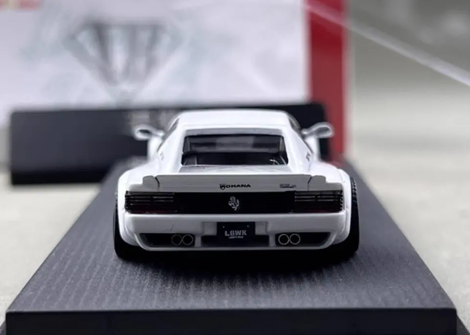 Thumbnail: FERRARI TESTAROSSA 512TR LBWK WHITE LIGHTS POP UP 1/64 DIECAST CAR BY STAR MODEL