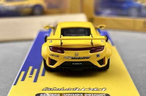 HONDA NSX #95 SPOON LIVERY 1/64 DIECAST CAR MODEL BY TIME MICRO TM