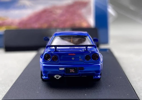 NISSAN SKYLINE GT-R R34 NISMO Z-TUNE HI END BAYSIDE BLUE CARBON