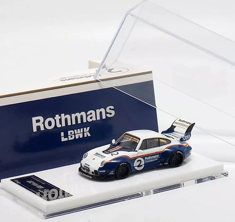 ミニカー Fuelme 1/64 RWB993 ROTHMANS PORSCHE RWB 993 LBWK ROTHMANS #2 1/64 SCALE DIECAST CAR MODEL BY