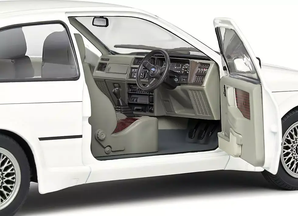 Thumbnail: 1987 FORD SIERRA RS500 WHITE 1/18 DIECAST CAR MODEL BY SOLIDO 1806104