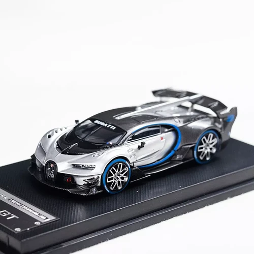 Bugatti Vision Gran Turismo 1/18 ブガッティ 1/18 AUTOart Bugatti Vision Gran Turismo (Silver & Blue Carbon