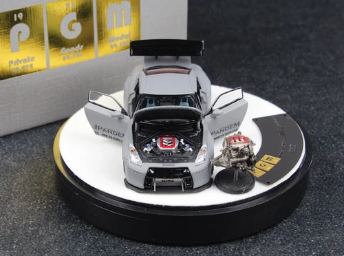 1999台限定PGM PANDEM R35GTR64/1 1999台限定PGM PANDEM R35GTR64/1 PGM 1:64 Nissan GT-R R35