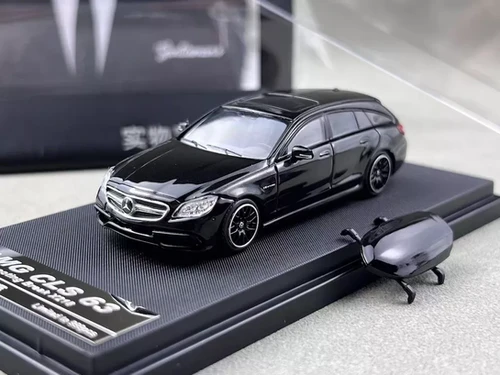 MERCEDES BENZ CLS 63 AMG SHOOTING BREAK ROOF BOX BLACK 1/64