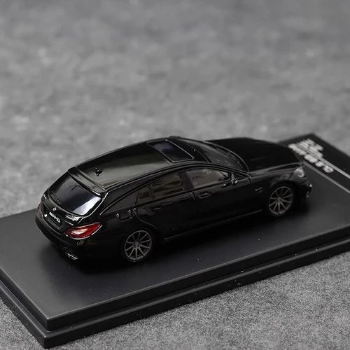 MERCEDES BENZ CLS 63 AMG SHOOTING BRAKE BLACK 1/64 DIECAST