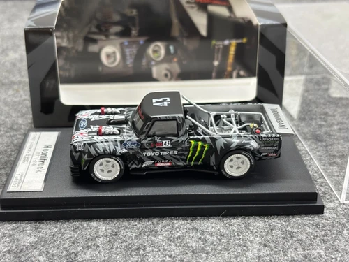1977 FORD F-150 HOONITRUCK KEN BLOCK MONSTER 1/64 DIECAST BY