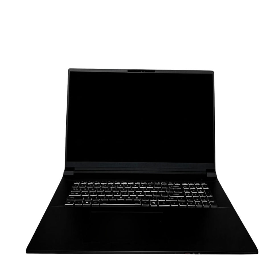 Thumbnail: Sentienl U918 StealthPro Laptop Open Laptop with No Light On
