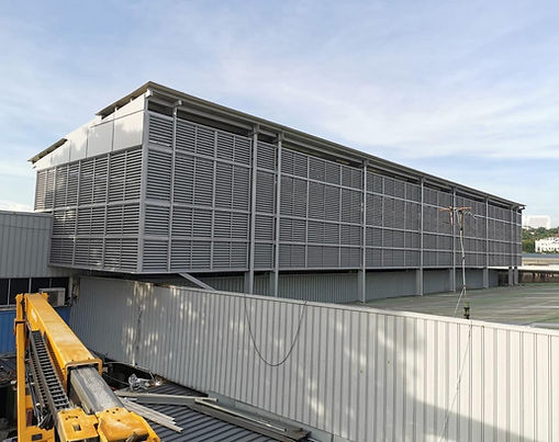 Refurbishment works at Pasir Panjang Wholesale 
Centre