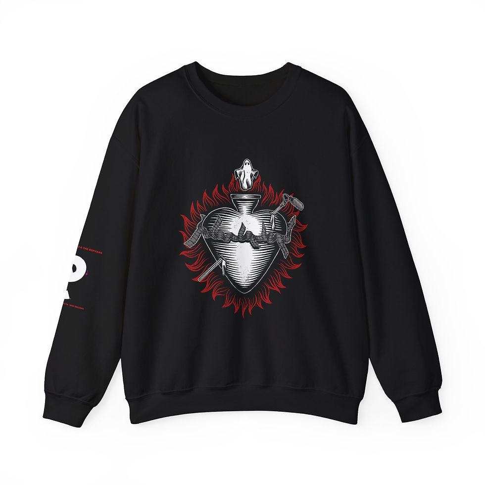 Thumbnail: SACRECINE HEART/ POEM (Unisex Heavy Blend™ Crewneck Sweatshirt)