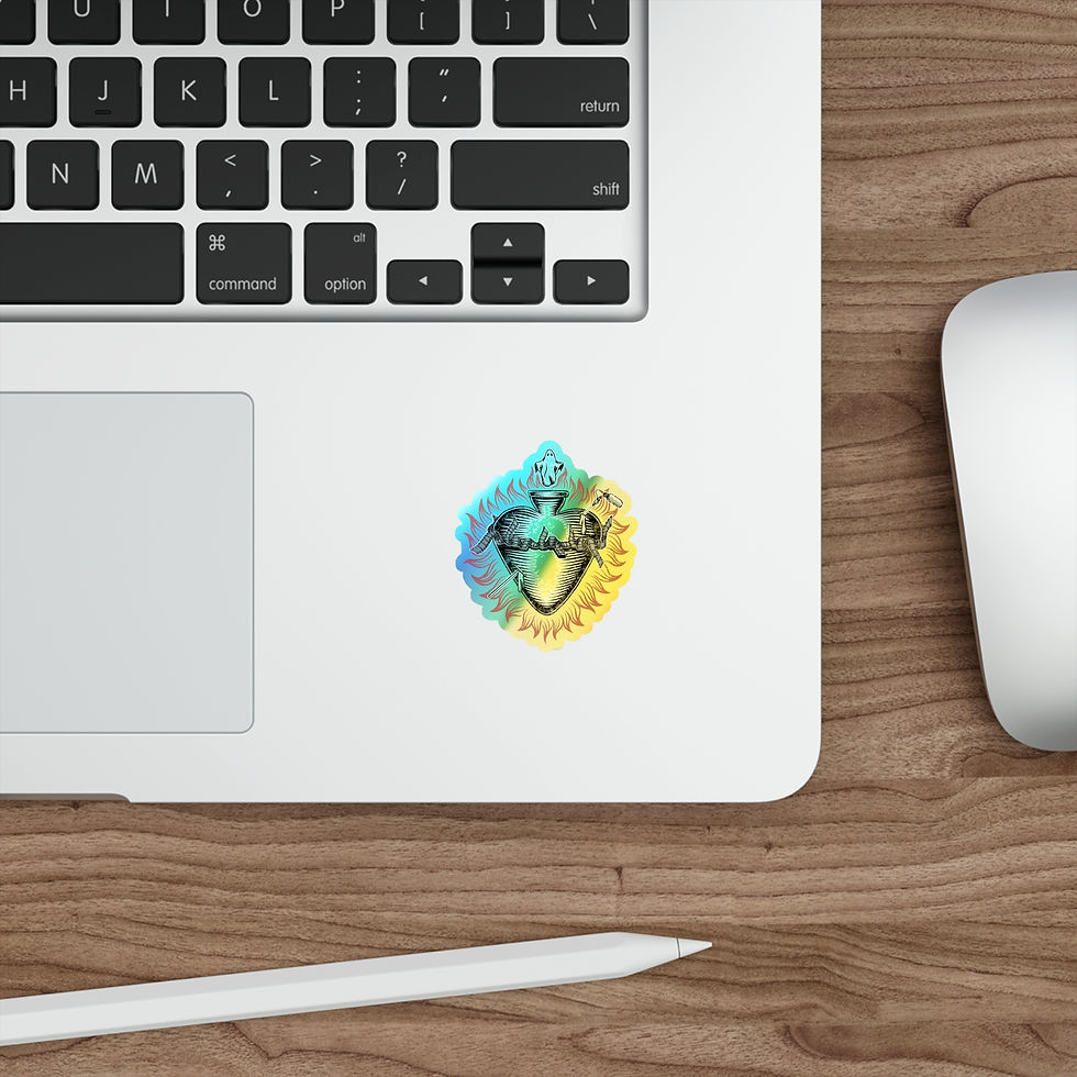 Thumbnail: SacreCine Heart Sticker