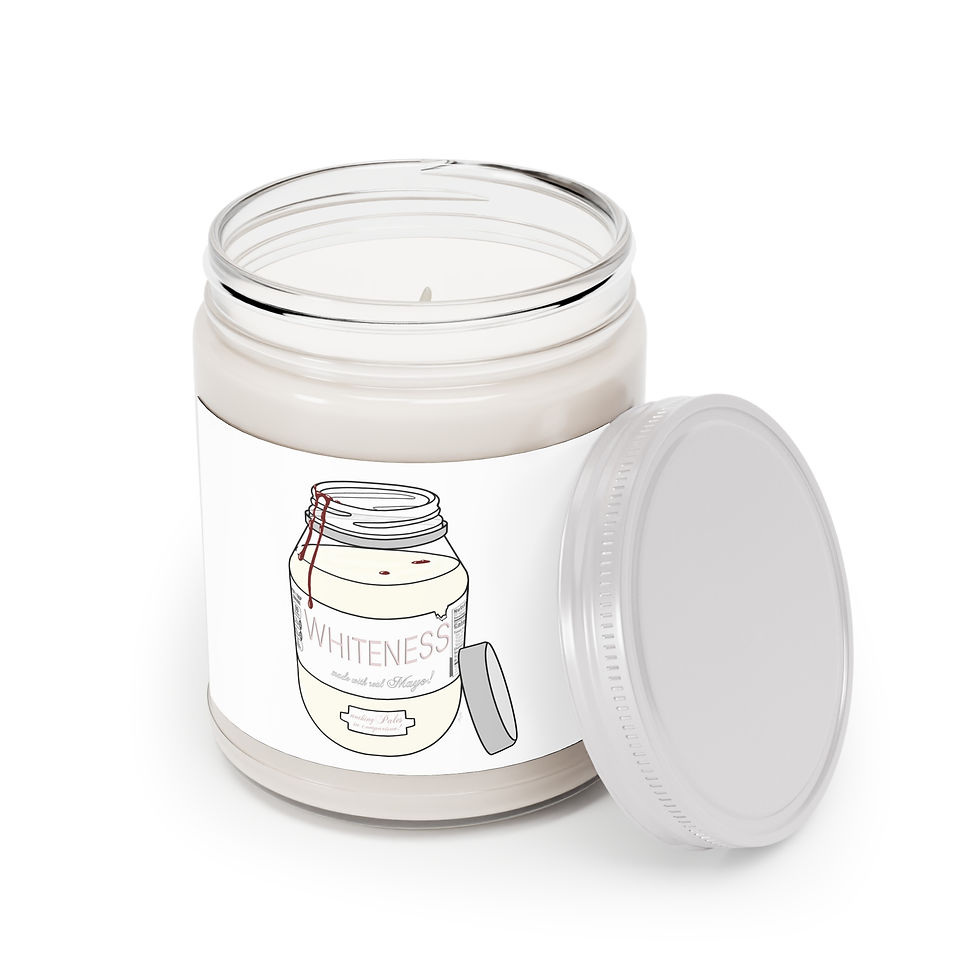 Thumbnail: WHITENESS Scented Candle - The scent of Privilege (Vanilla Bean)-9oz 